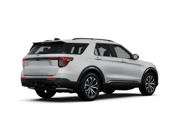 Ford Explorer  - Back view Ford Explorer  - Back view