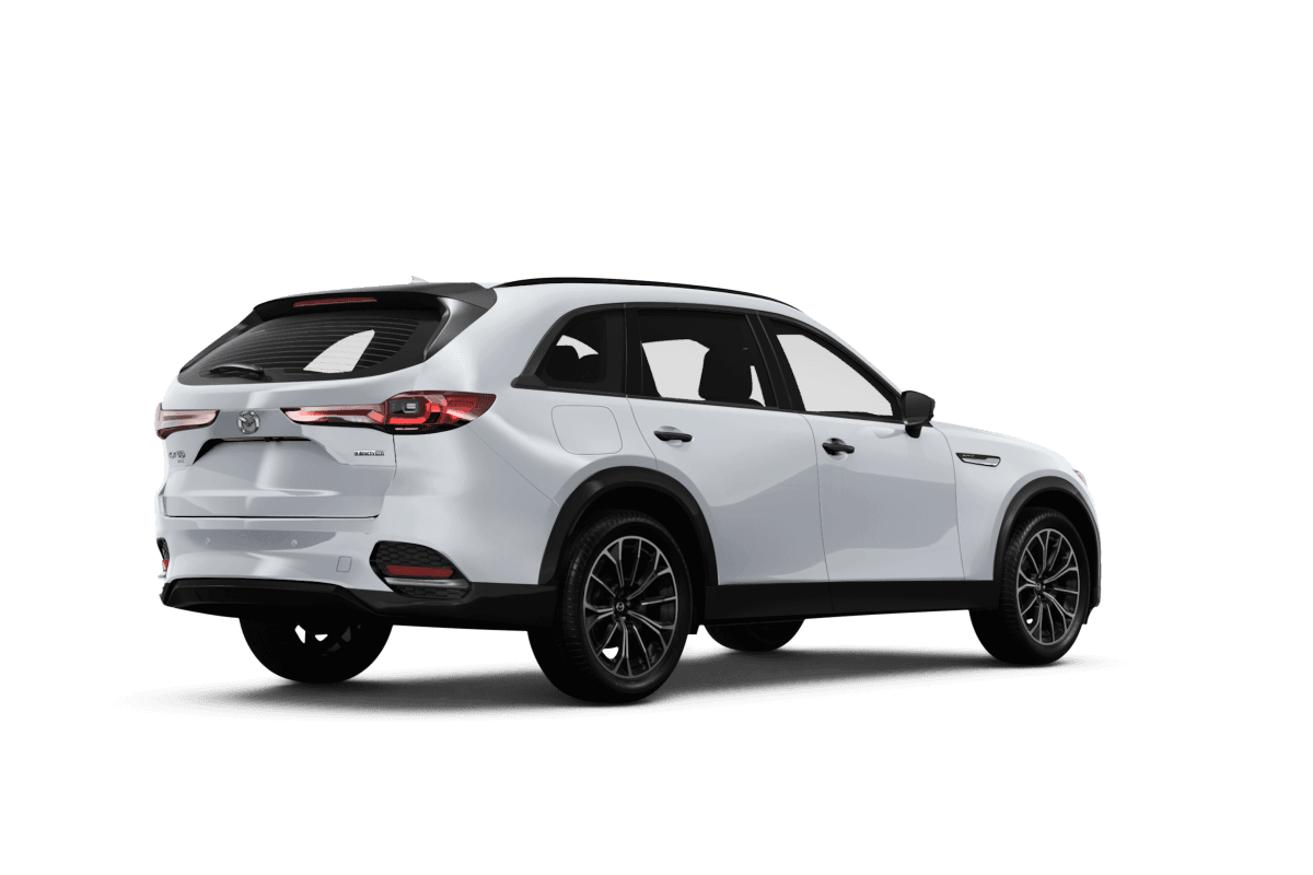 Mazda CX-70 PHEV  - Back view Mazda CX-70 PHEV  - Back view