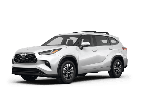 Toyota Highlander  - Front view Toyota Highlander  - Front view